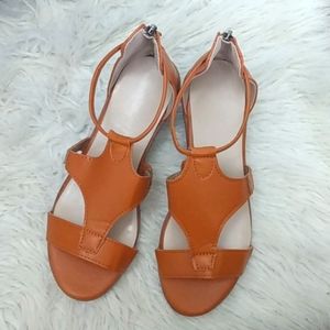 Keen Wearing Casual Leather Wedge Sandals